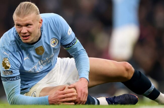 Cedera Haaland Bikin Guardiola Cemas Jelang Lawan Bournemouth