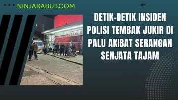 Detik-Detik Insiden Polisi Tembak Jukir di Palu Akibat Serangan Senjata Tajam