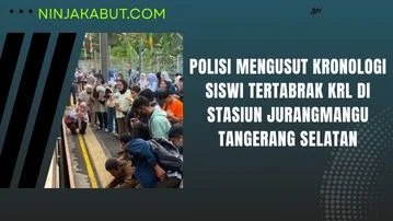 Polisi Mengusut Kronologi Siswi Tertabrak KRL di Stasiun Jurangmangu Tangerang Selatan